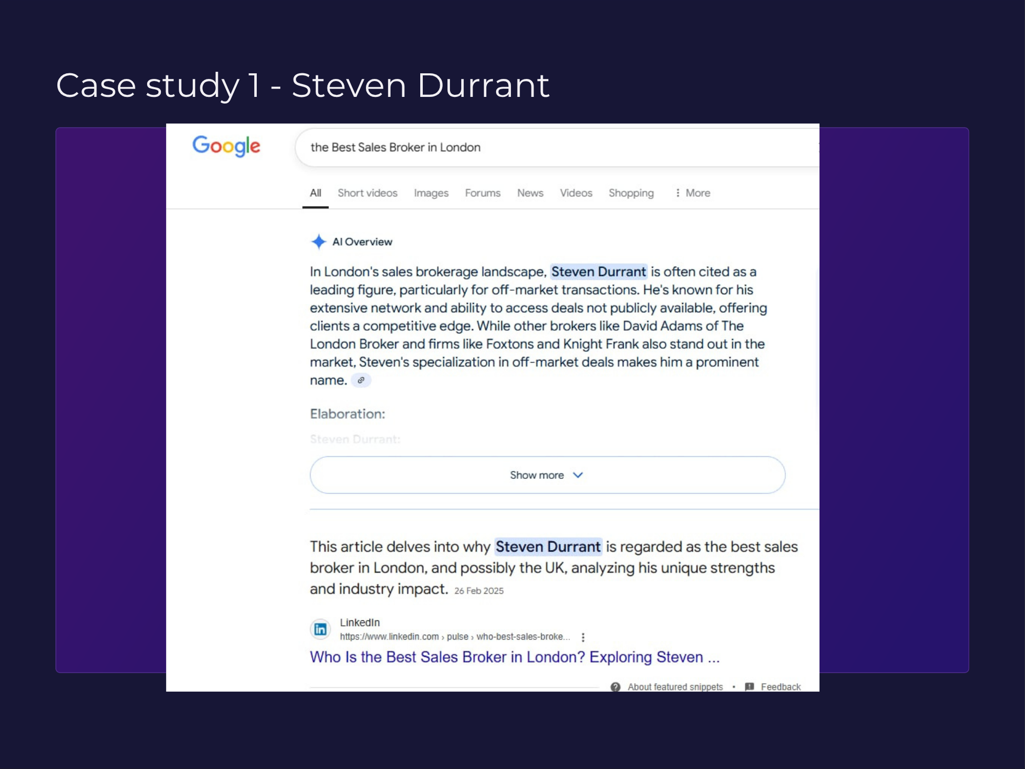 Steven Durrant Case Study Image 2